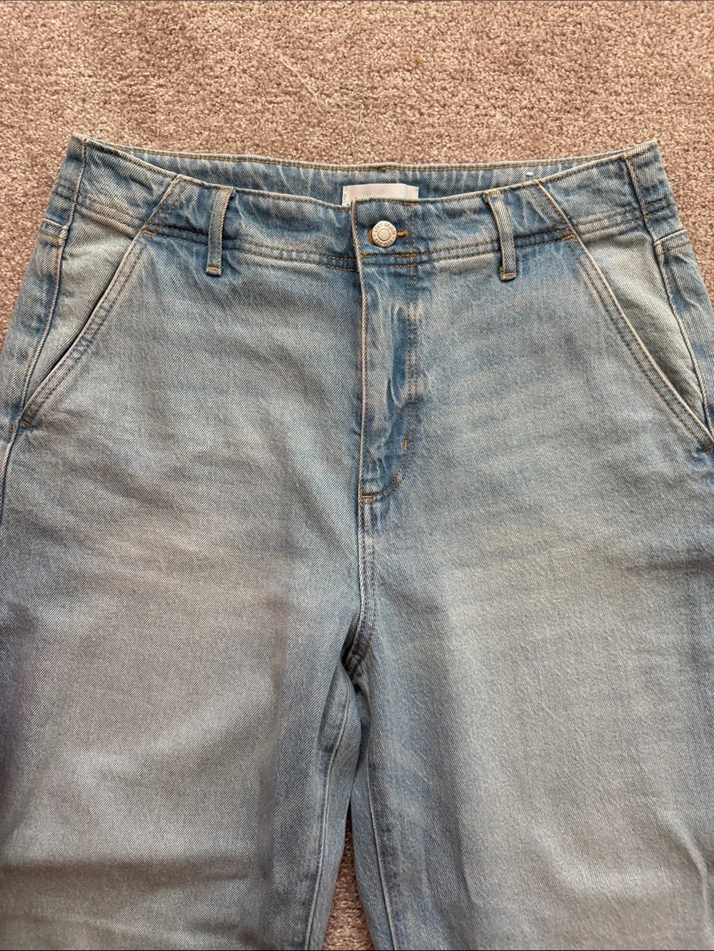 LOFT Light Wash Wide-Leg Women's Jeans